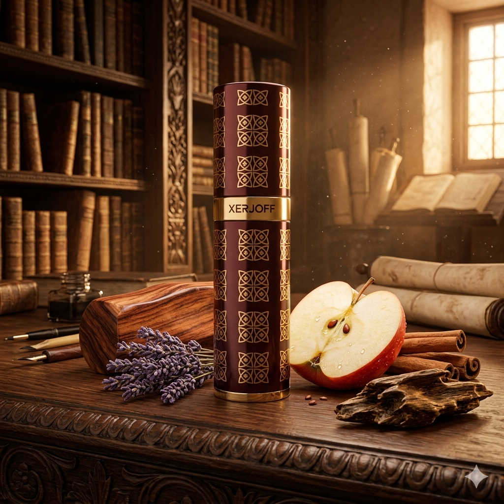 Frasco de 30ml de Xerjoff Alexandria II sobre palisandro con lavanda, manzana y madera de oud, estilo Casa Flores.