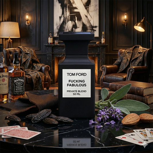 Tom Ford Fucking Fabulous Eau de Parfum 100ml y decants cuero negro con almendras y vainilla. 